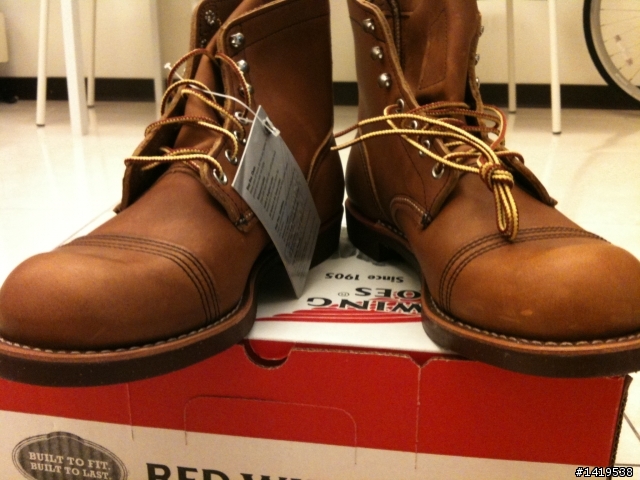 【開箱】我的第一雙靴---red wing 8112