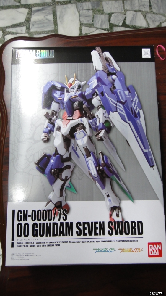 METAL BUILD 00 GUNDAM SEVEN SWORD 開箱
