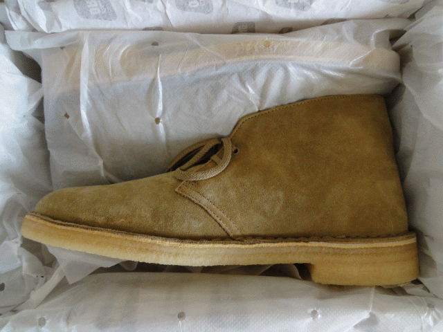 【開箱】 Clarks Originals Desert Boot  Oakwood