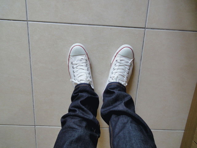 【開箱】Nudie Grim Tim Dry Dirty Organic jeans(瑞典原色牛)