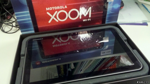 MOTO XOOM 開~