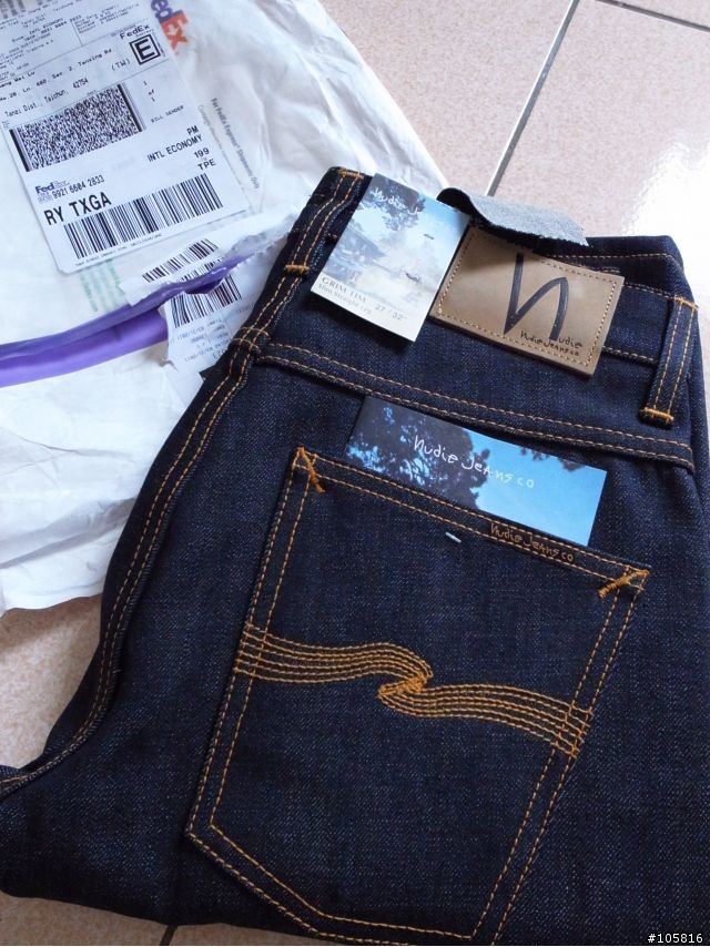 [被勸敗再勸敗開箱] nudie grim tim dry red selvage 開箱實穿