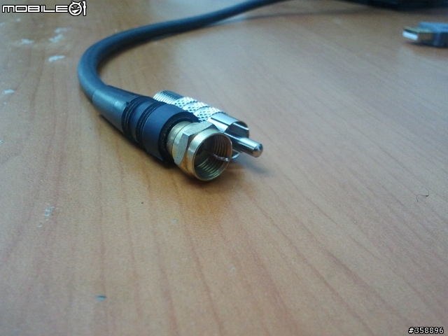[窮人的異想世界] 電視CABLE+20元RCA接頭上谷津U2 (5/19更新感想)