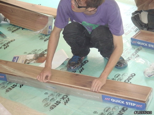 quick step 超耐磨木地板鋪設心得分享