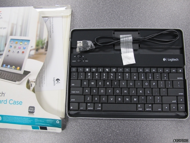 Logitech iPad2 Keyboard case by ZAGG 預購首發開箱 ~記者於美國第一手連線