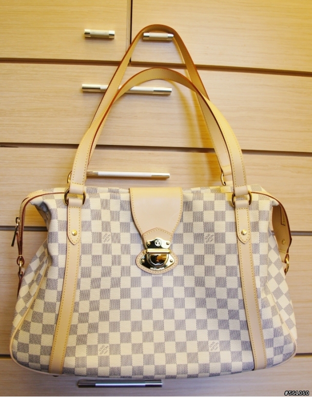 [開箱] LV N42221 - Toile Damier Azur - STRESA GM