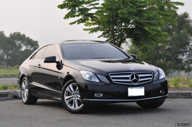 E 250 coupe 之老梗開箱 (((黑色)))