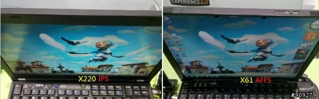 X220 VS X61 廣視角面板對決 + X220 效能測試