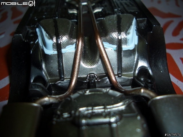 霹靂遊俠同型車 GT-500KR 公路之王 ： 眼鏡蛇KINGOF THE ROAD 1/24第三話 底盤與引擎