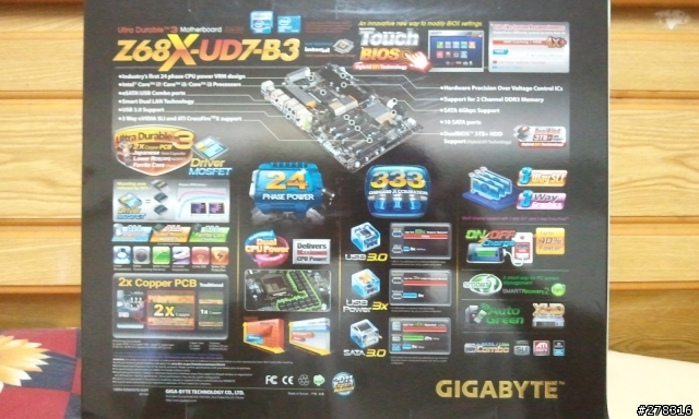 搶先開箱~~~~技嘉Z68X-UD7-B3