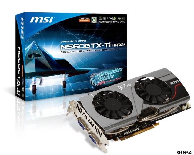 微星出了新的560Ti-HAWK