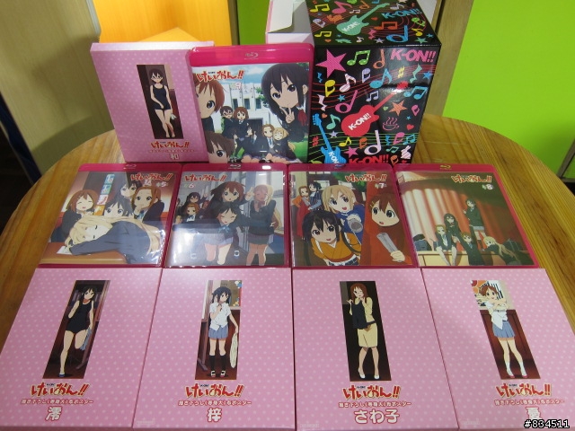 [開箱分享] K-ON!! ( 輕音 )_BD-VOL.05,06,07,08,09 全部集結!!( 完 )