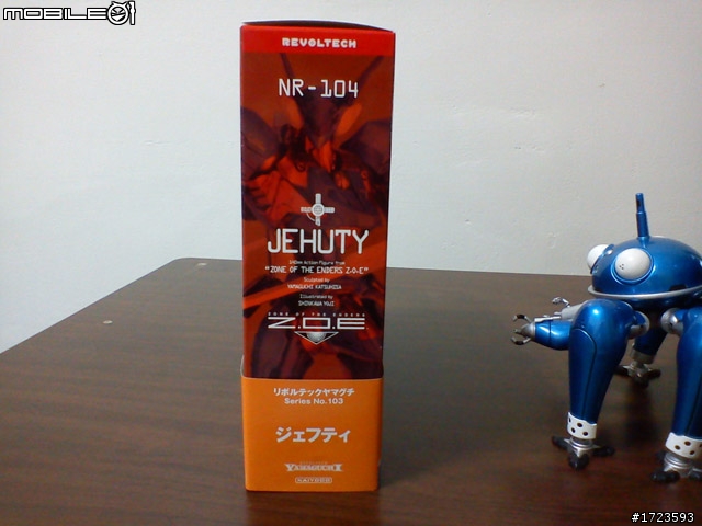 《星域毀滅者（Z.O.E.）》主角機「Jehuty」開箱文