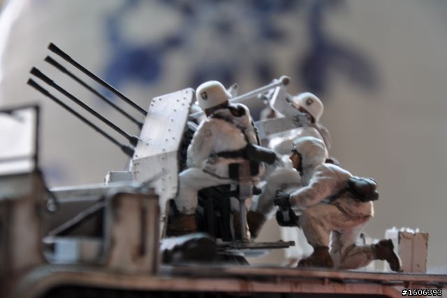 (軍模發表)1/35二戰德軍Sd.Kfz.7 /1 20mm Flakvierling