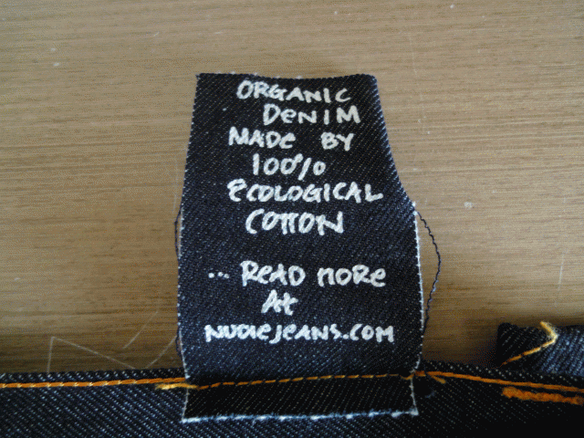 【開箱】Nudie Grim Tim Dry Dirty Organic jeans(瑞典原色牛)