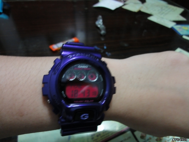casio g-shock 紫色太陽能開箱