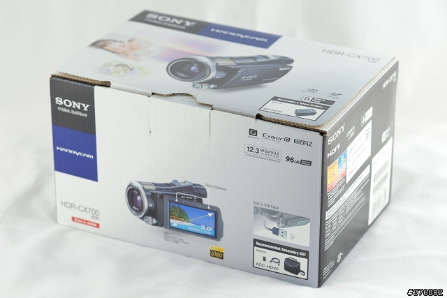 [分享] SONY HANDYCAM HDR-CX700/B 開箱