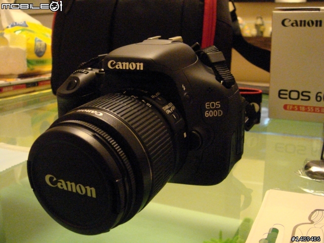 終於敗了人生第一台DSLR~~600D