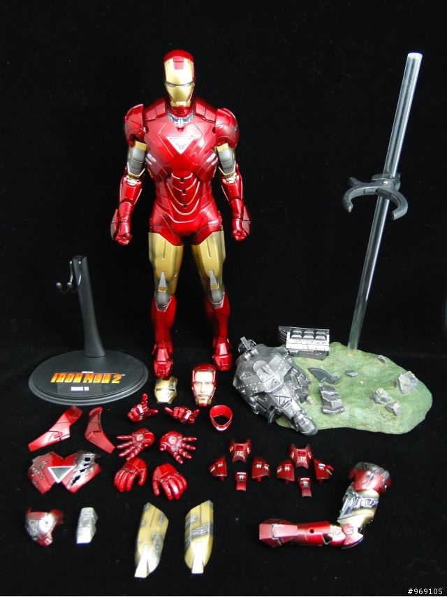 [開箱] HOT TOYS 鋼鐵人2 MARK VI