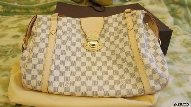 [開箱] LV N42221 - Toile Damier Azur - STRESA GM