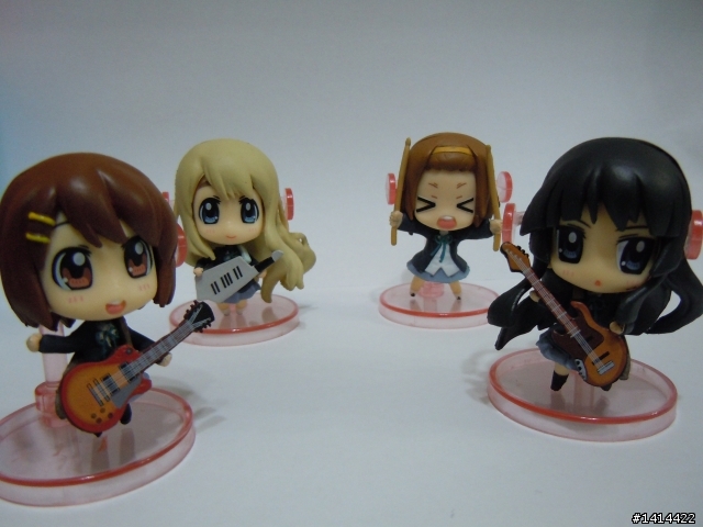 けいおん！でふぉるまにあこれくしょんぽけっとmini figure