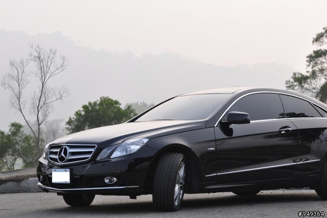 E 250 coupe 之老梗開箱 (((黑色)))