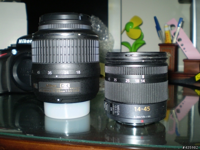 [開箱]Nikon D5100 (附上與Panasonic G1 機身與鏡頭尺寸比較)