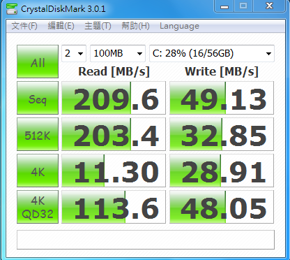 OZC vertex2 e ssd 60g 速度變慢
