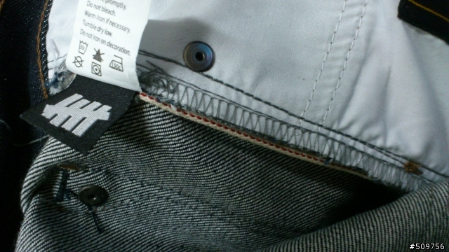 [拆袋文] UNDEFEATED UNDFTD indigo denim 原色褲