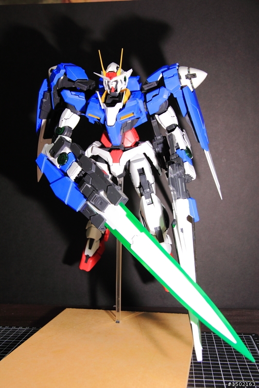 PG 00 RAISER 自製支撐架...