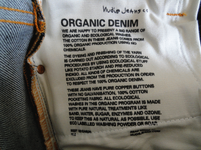 【開箱】Nudie Grim Tim Dry Dirty Organic jeans(瑞典原色牛)
