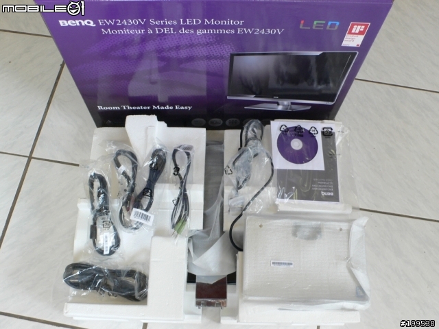 【開箱文】 BenQ EW2430V 快速開箱