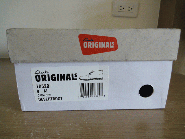 【開箱】 Clarks Originals Desert Boot  Oakwood
