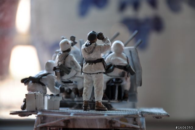 (軍模發表)1/35二戰德軍Sd.Kfz.7 /1 20mm Flakvierling
