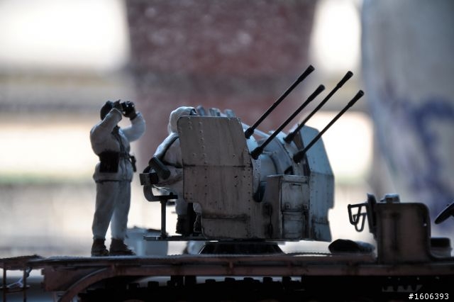 (軍模發表)1/35二戰德軍Sd.Kfz.7 /1 20mm Flakvierling
