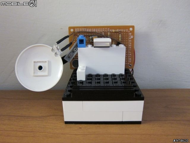 [DIY] HTC Desire 聲控LED手機座