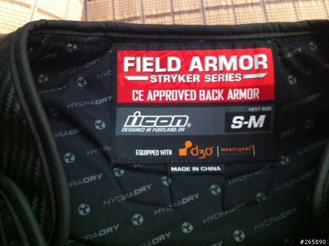 [分享] ICON STRYKER VEST