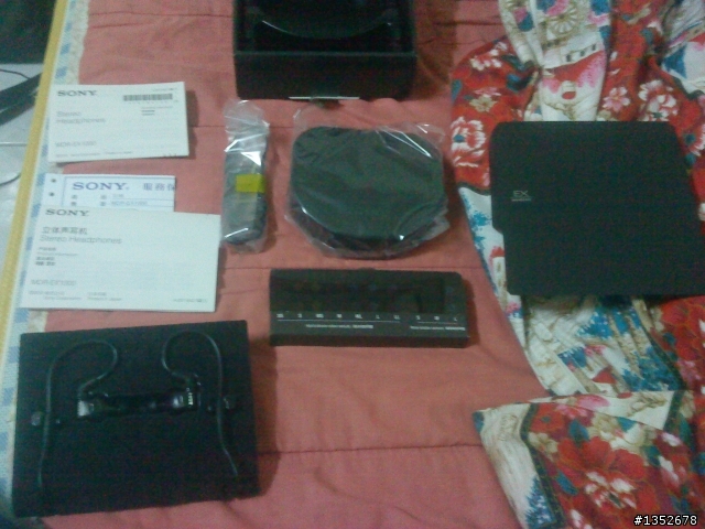 SONY EX1000耳機 新手開箱