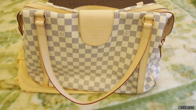 [開箱] LV N42221 - Toile Damier Azur - STRESA GM