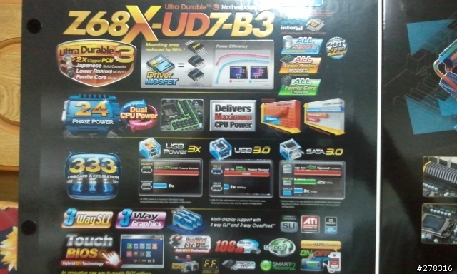 搶先開箱~~~~技嘉Z68X-UD7-B3