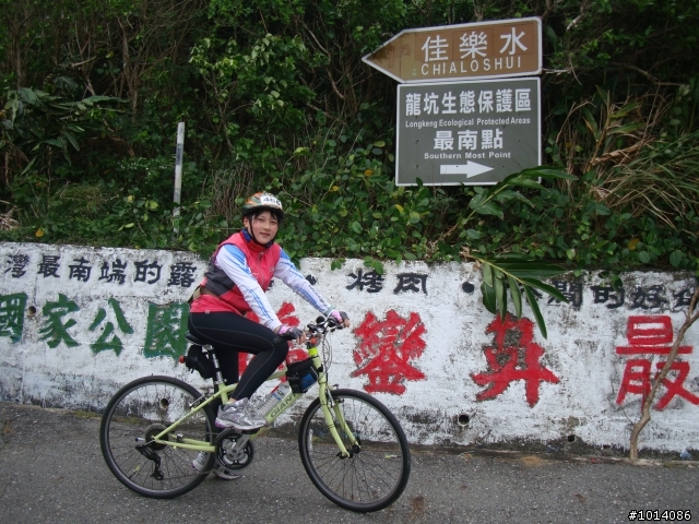 小六女生的「南國春行」鐵馬記事