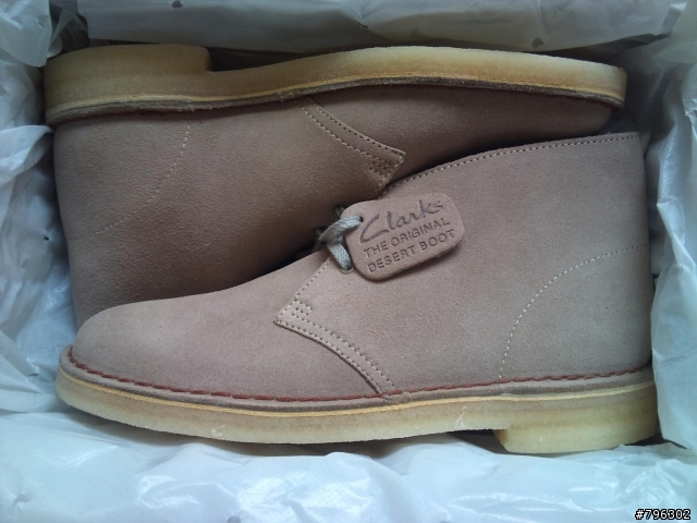 我也入手了Clarks Originals desert boot 沙色簡單開箱+一張實搭圖