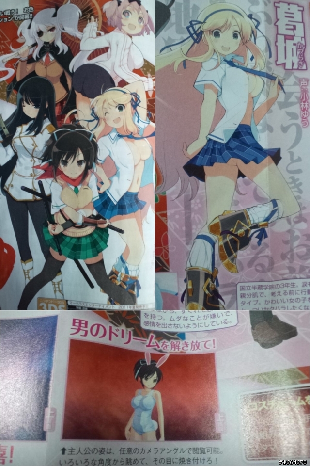 【情報】3D爆乳飛出!!!臀部亂舞!!!3DS《閃亂神樂：少女們的真影》