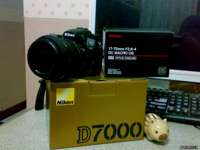 【開箱】終於入手我的Nikon D7000