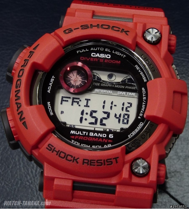 不是蛙迷不要進~何潤東的這紅蛙FROGMAN 真的好正唷~g shock分享寫真GWF 1000RD