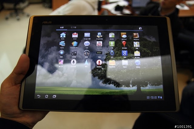 Asus Eee Pad Transformer TF101動手玩