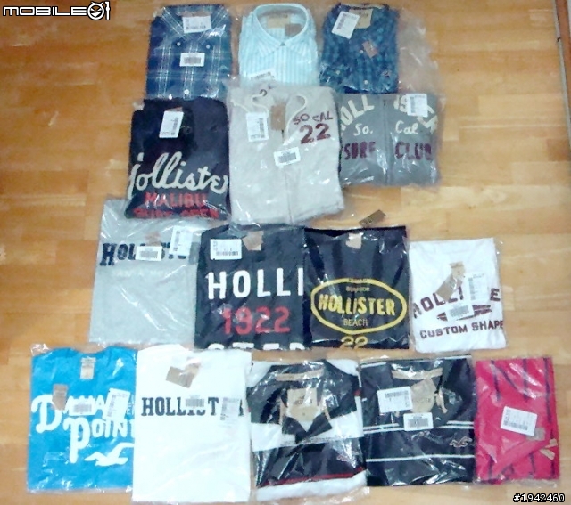 【KK分享】首發~Hollister購物流程+清倉開箱(含實穿)~Part 1