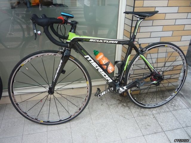 1026更新~[開箱]我的第一部公路車Merida Scultura 105
