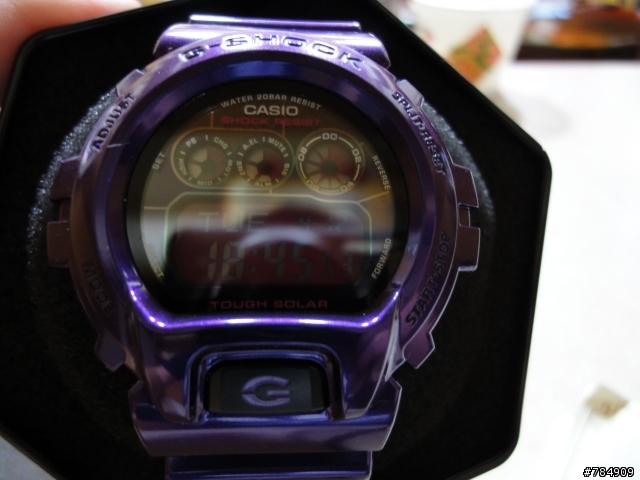 casio g-shock 紫色太陽能開箱