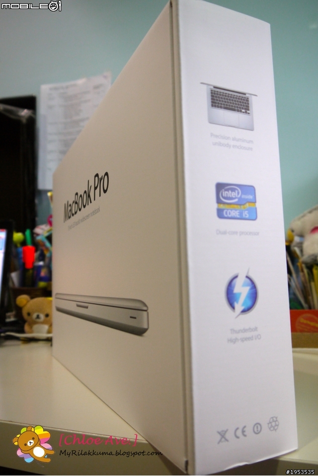 [開箱] 麥書來了之Macbook Pro 13" 2011開箱(香港購入)